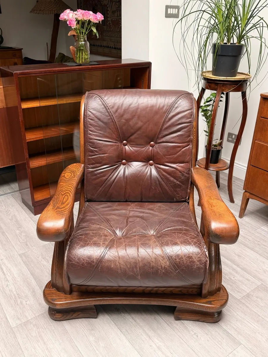 Large Vintage Armchair - Image 1