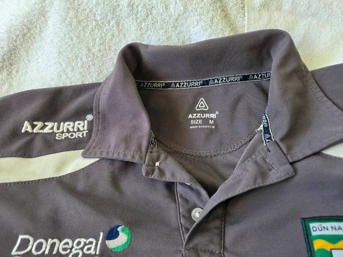 Donegal Gaelic Football Polo Shirt 2011 to 2012 M - Image 2