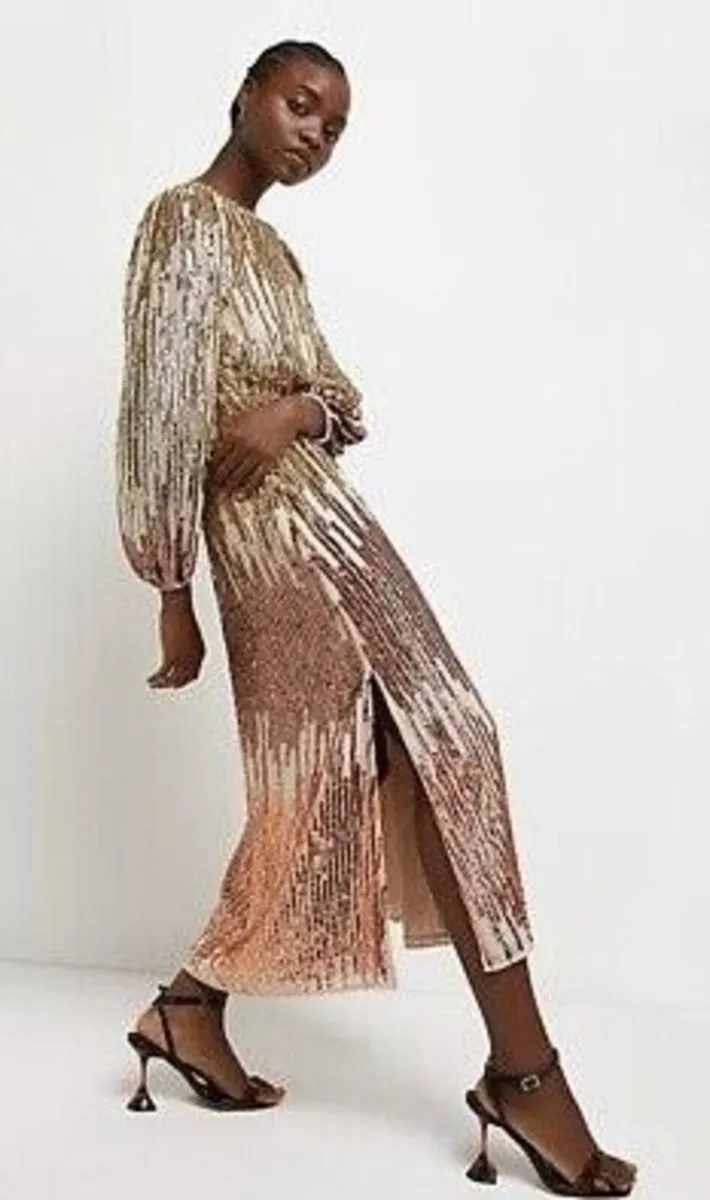 River Island Sequin Dress - Image 1