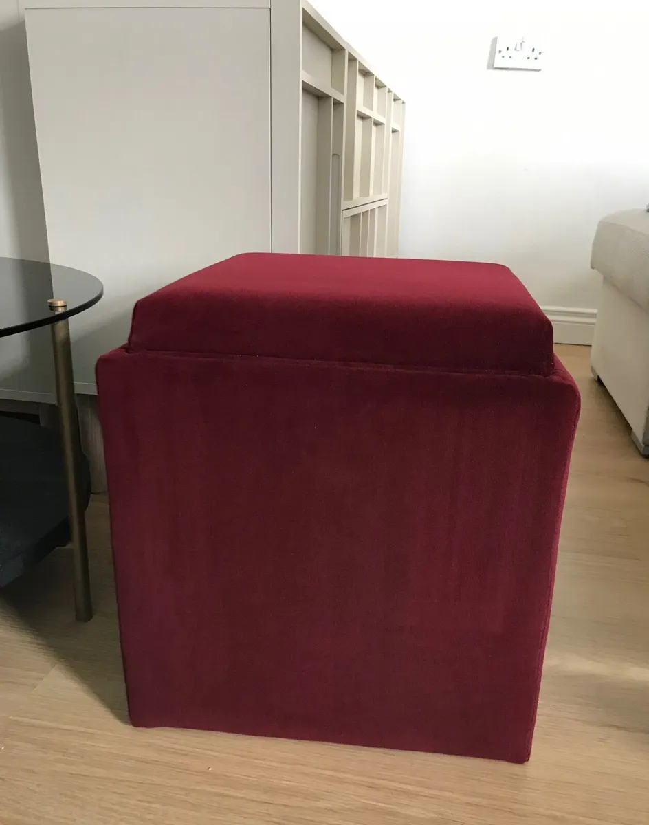 Velvet Fabric storage box - Image 1