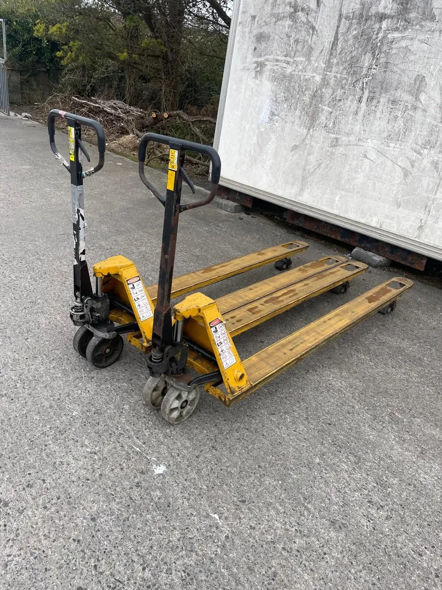 Pallet Trucks 6.5 Feet Long - Image 1