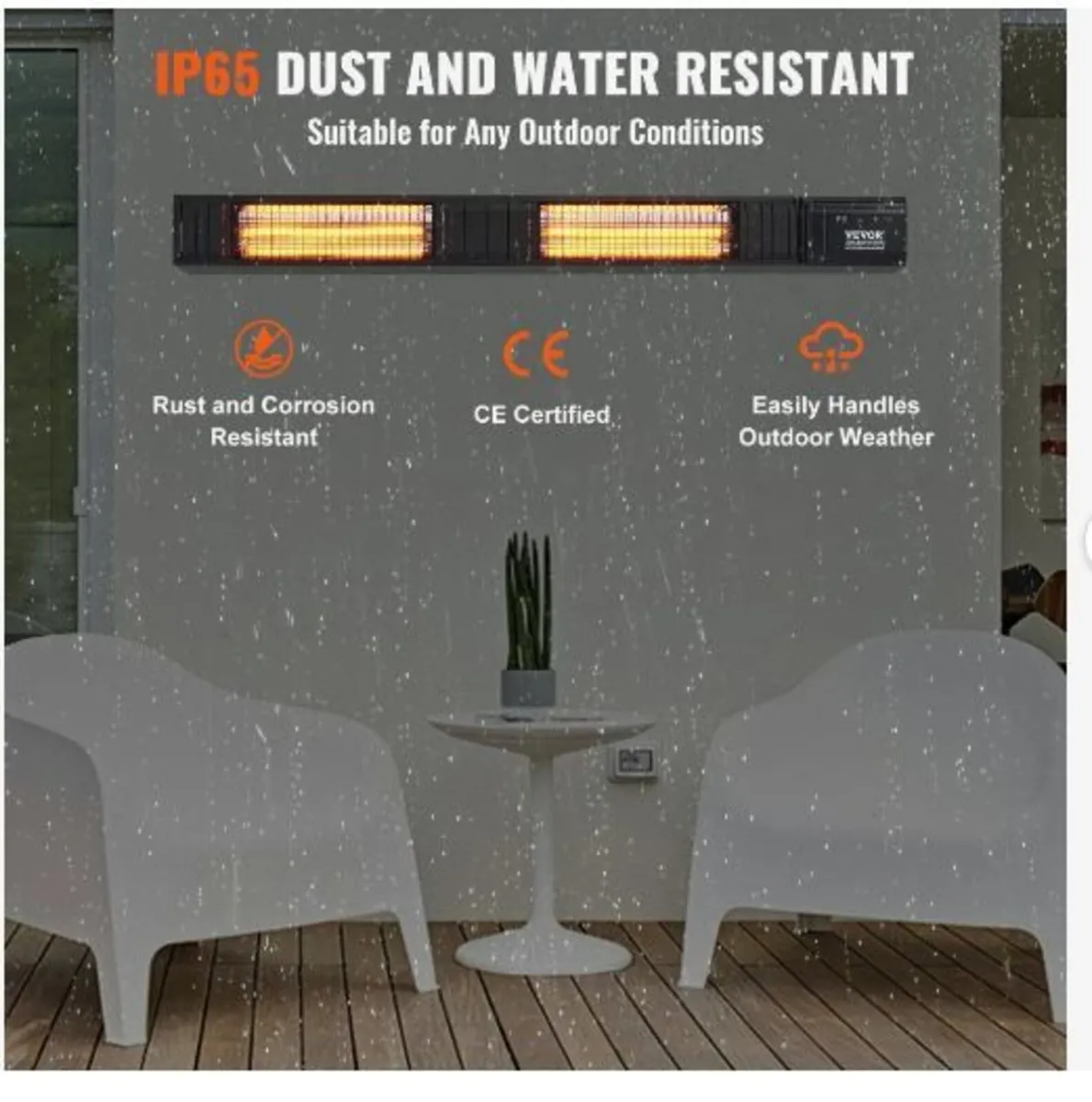 Infrared Heater, 3000W Remote Control - Image 4