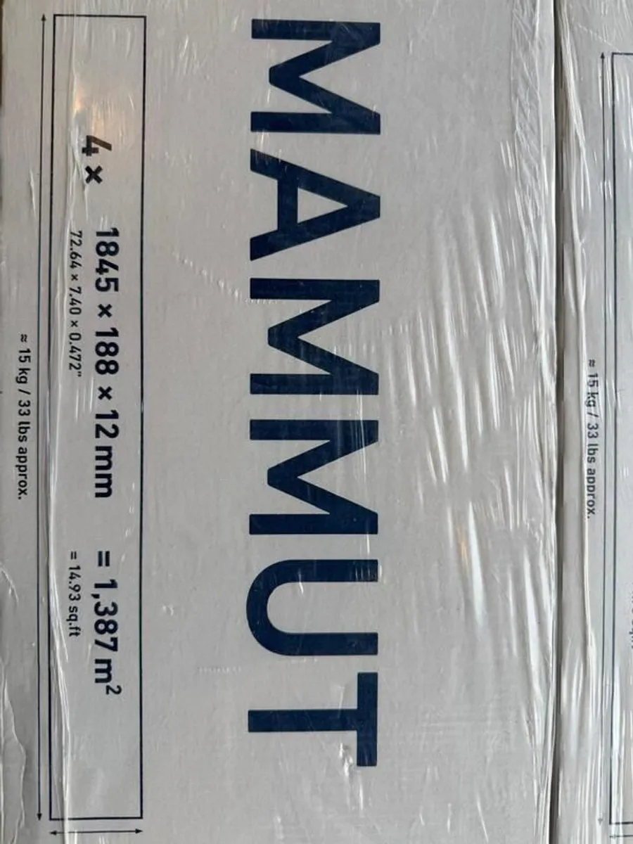 38 SqM in Stock. Laminate Floor - Kronotex Mammut Highland Oak Silver - Image 4