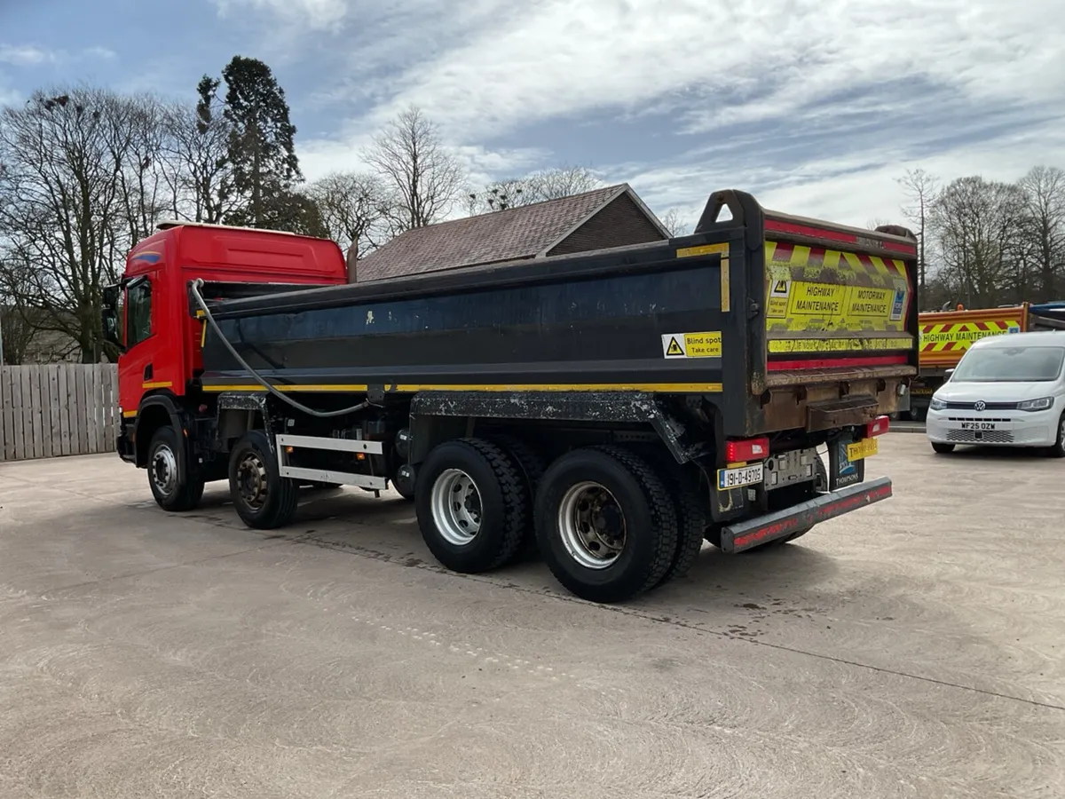2019 Scania P410 XT 8x4 Tipper - Image 4