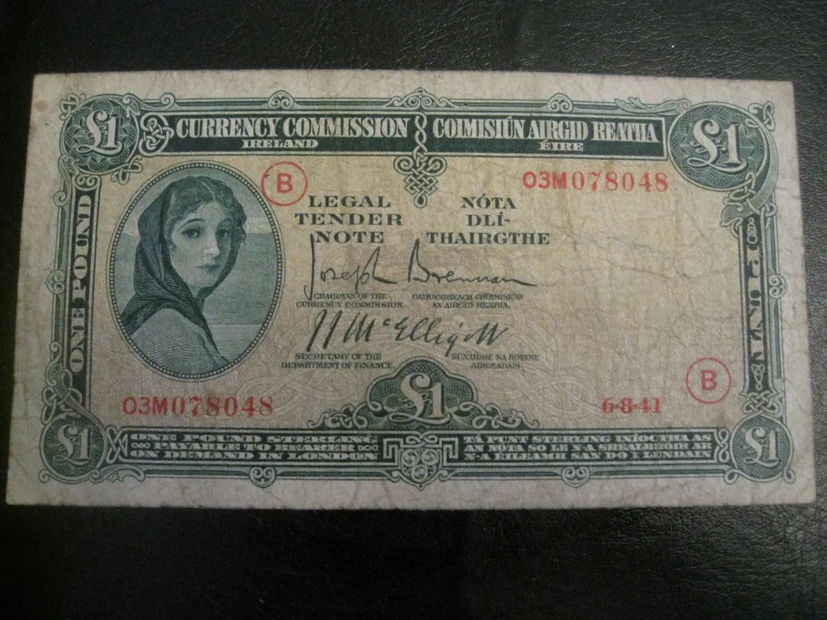 Lady Lavery 1 Pound War Code B - Various Prices - Image 3