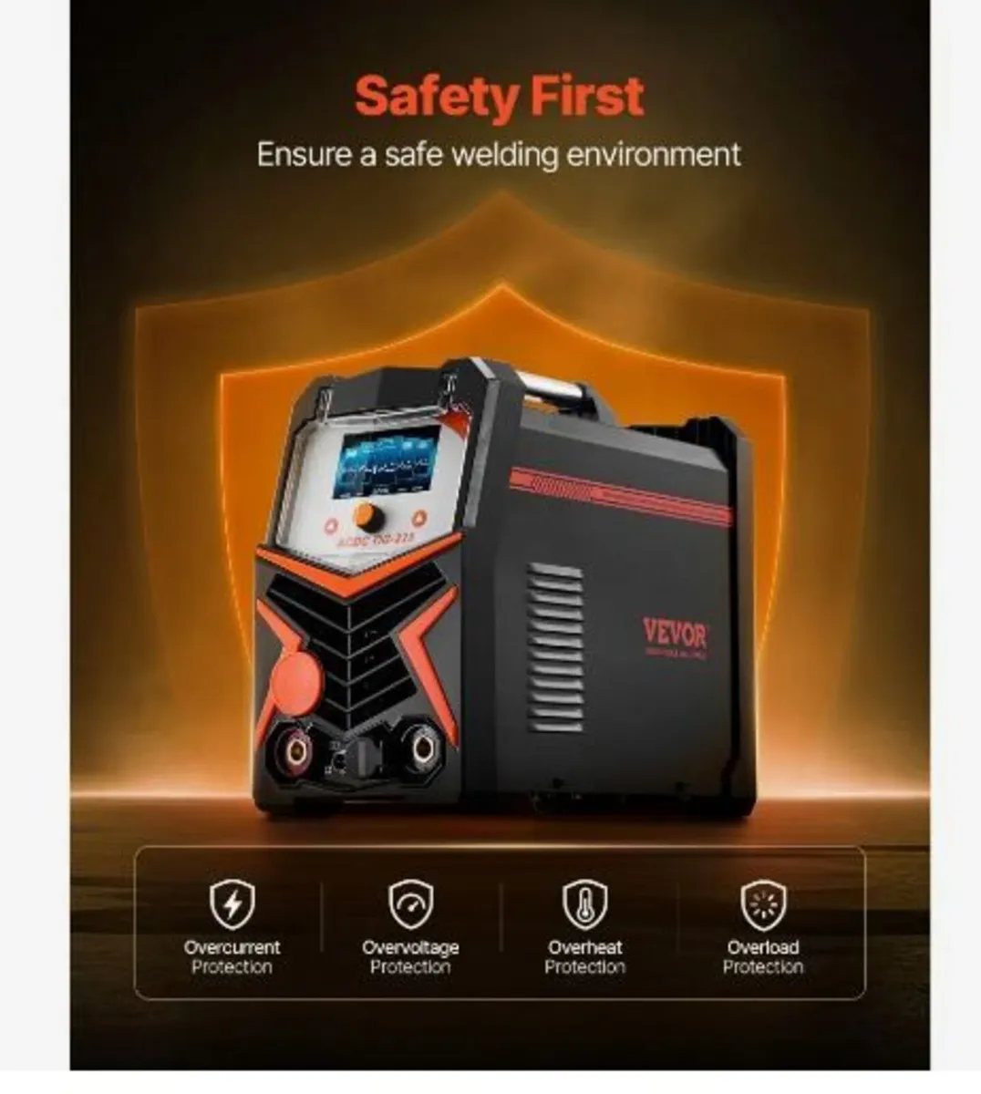 TIG Welder, 225A 6-In-1 Aluminum Welding - Image 4