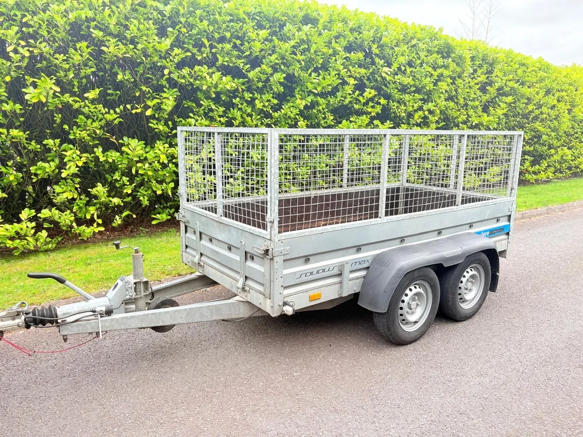 8x4faro trailer in new condition lights brakes - Image 1