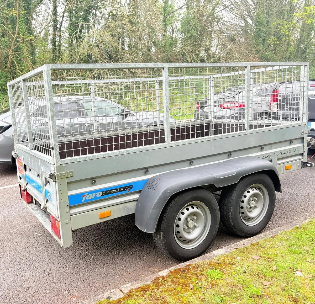 8x4faro trailer in new condition lights brakes - Image 2