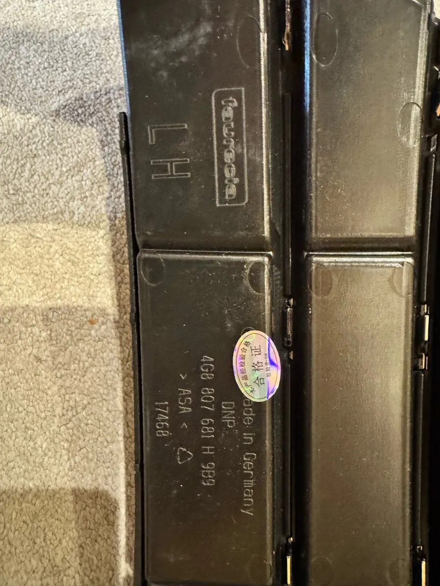 Bumper Grill for Audi A7 2016 left side - Image 3