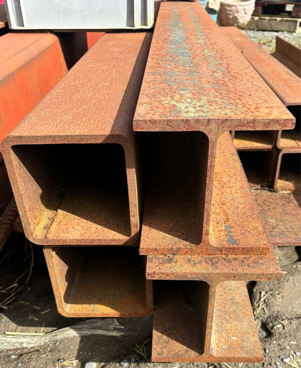 I Beam and Box Beam for hanging gates