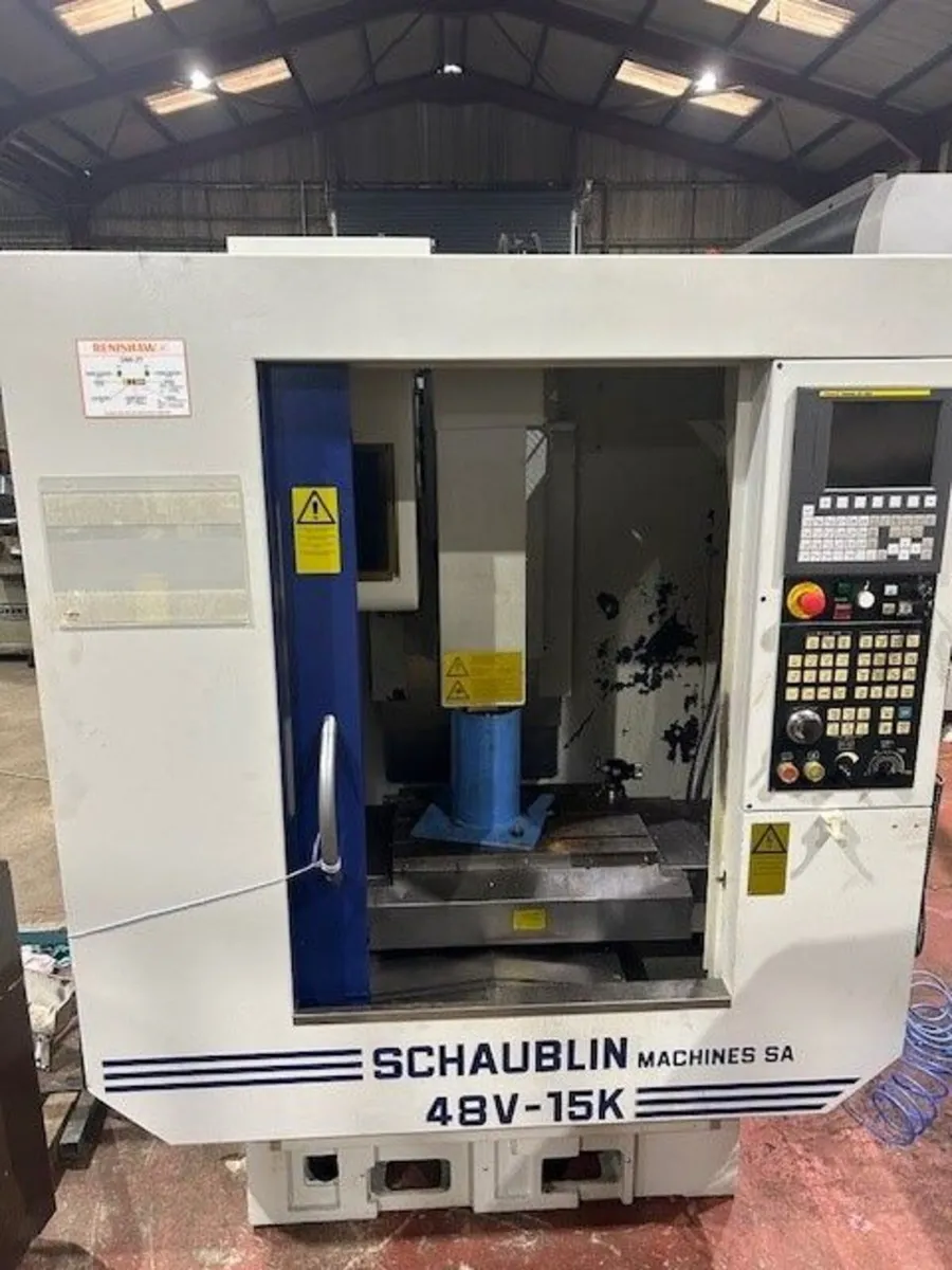 SCHAUBLIN 48-V-15K VERTICAL MACHINING CENTRE / CNC - Image 1