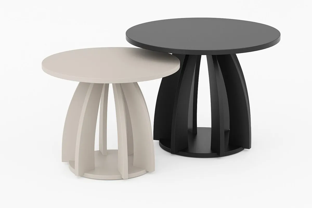 Zenith Nest Coffee Tables – Modern Set of 2 - Image 2