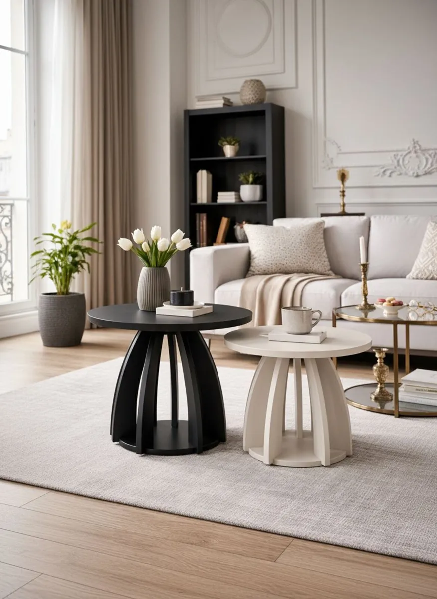 Zenith Nest Coffee Tables – Modern Set of 2 - Image 3