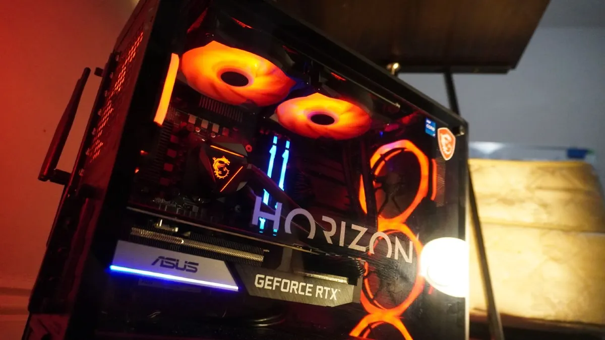 RTX 3060 ti | Intel i7 Gen 11 | 1.4TB | Gaming PC - Image 1