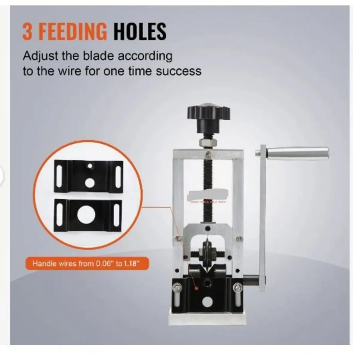 Manual Wire Stripping Machine, 1.5 mm-30 mm - Image 1