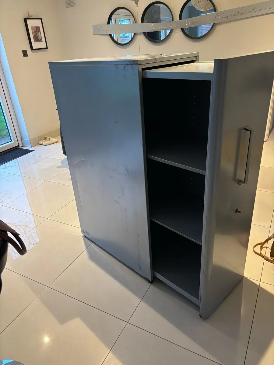 Slide-out  Office Cabinet x2 - Image 1