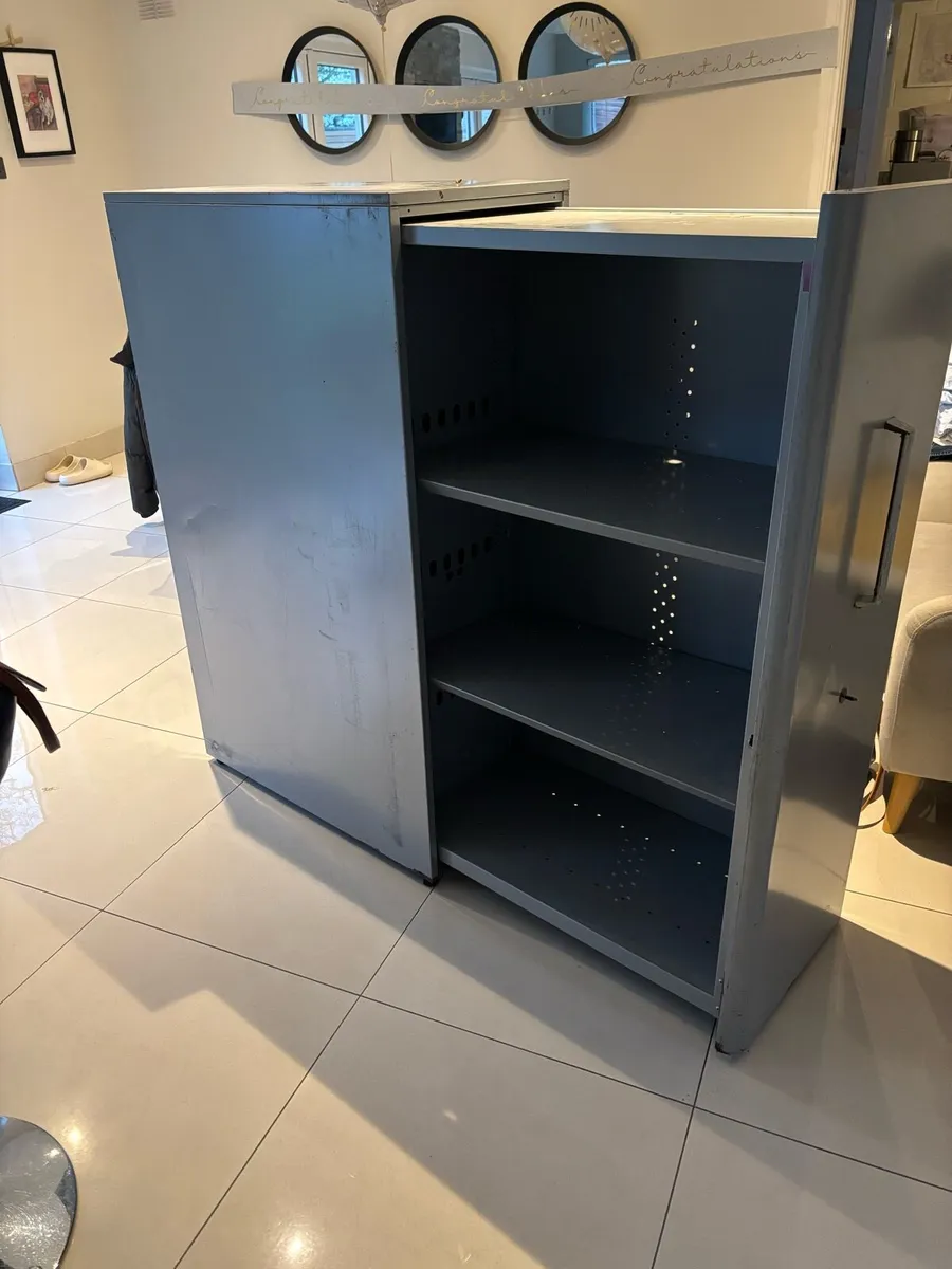 Slide-out  Office Cabinet x2 - Image 2