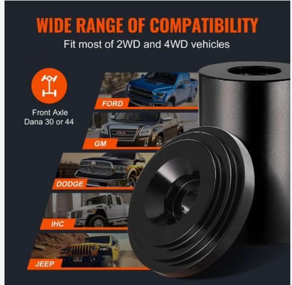 Ball Joint Press Kit, 25 pcsTool Kit - Image 1