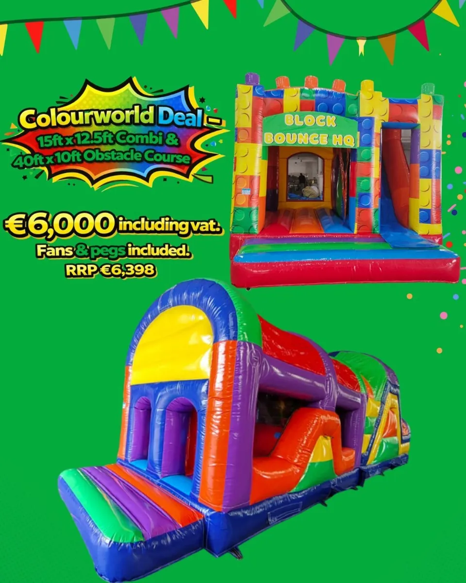 MEGA DEALS ON NEW INFLATABLES @ INDIGO INFLATABLES - Image 1