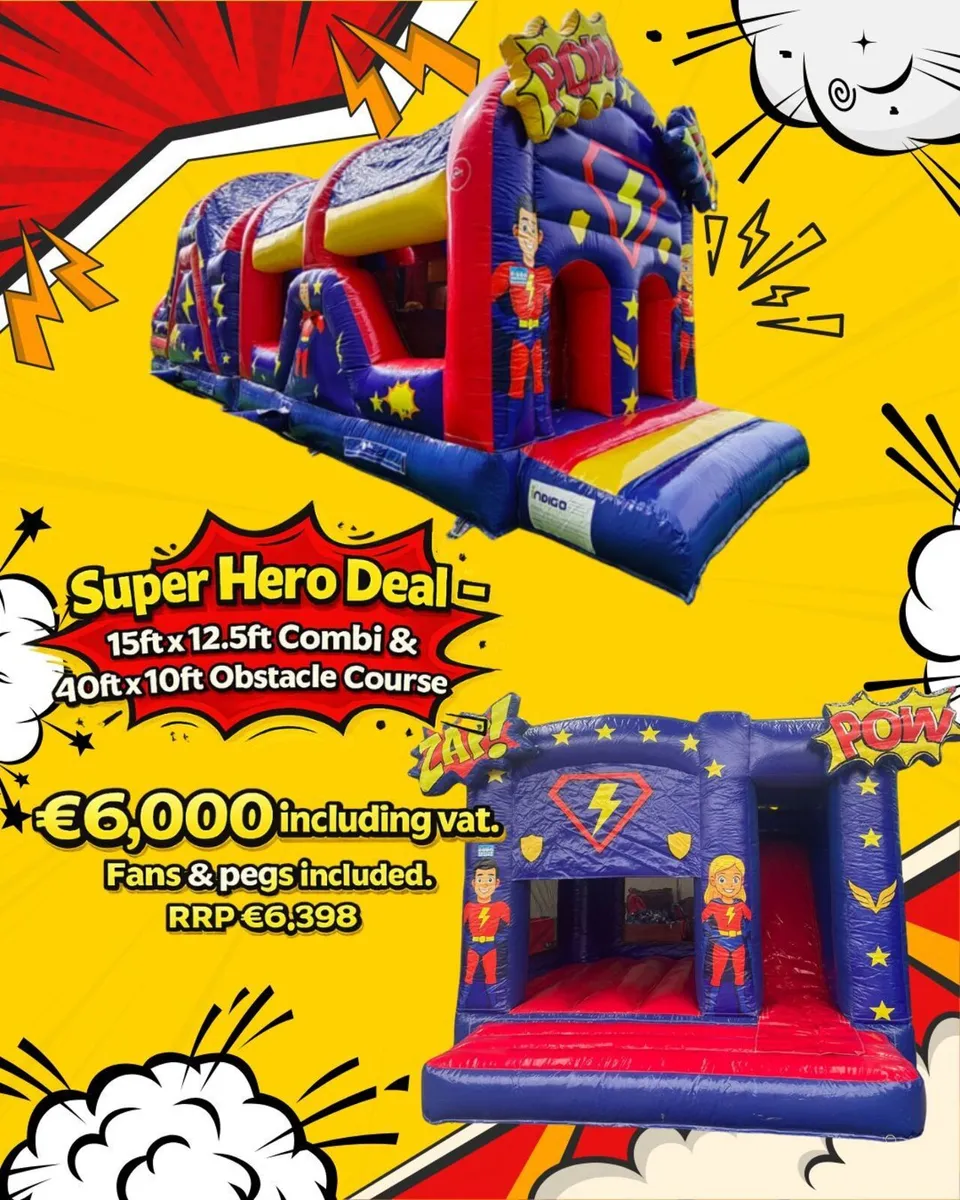 MEGA DEALS ON NEW INFLATABLES @ INDIGO INFLATABLES - Image 2