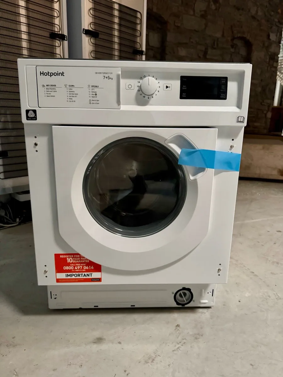 Hotpoint 7+5kg Integrated Washer Dryer - Image 1