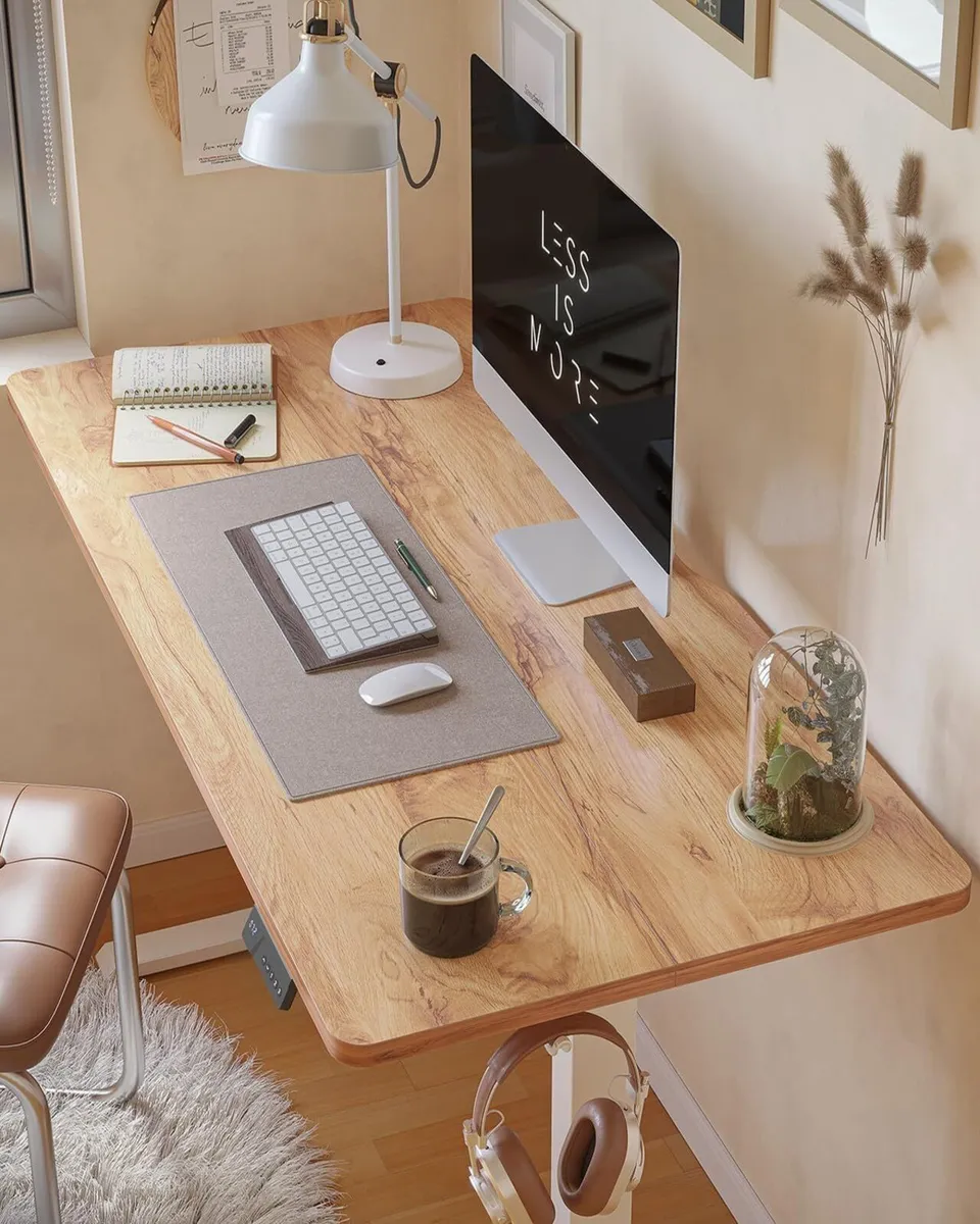 Electric Height Adjustable Standing Desk 60x100cm - Image 2