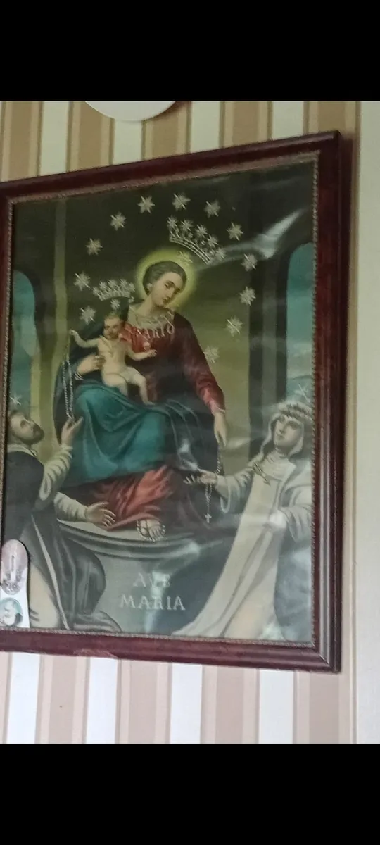 Religious framed print - Image 1