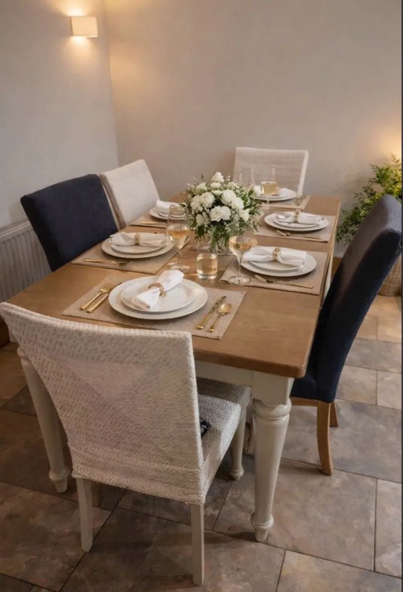 Table and chairs used but in good shape