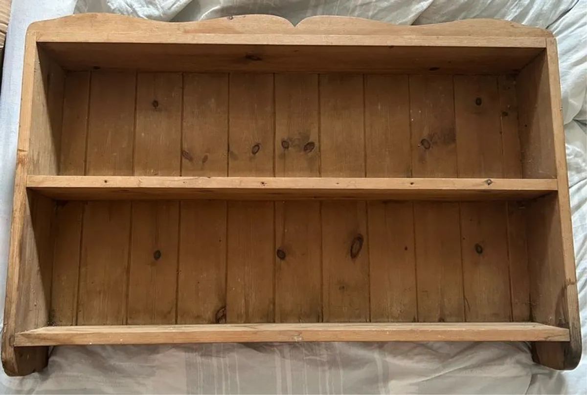 Pine Shelf Wall Unit - Image 1