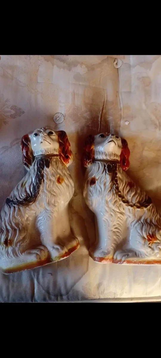 ceramic dog figures - Image 2