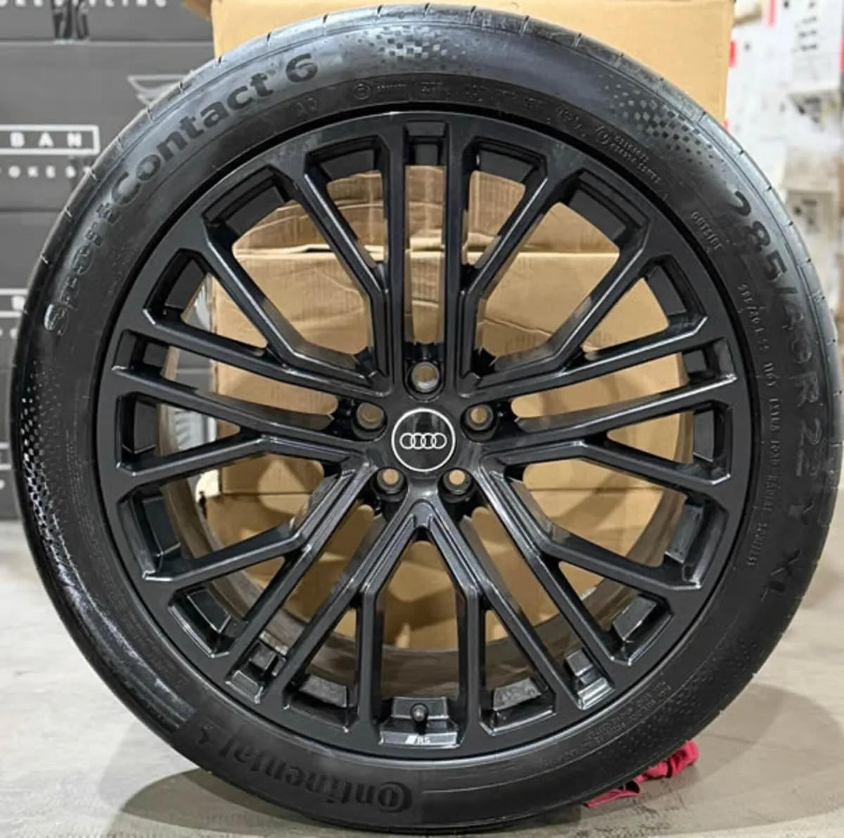 22" Genuine AUDI RS Q8 SQ8 Wheels & Continentals - Image 3
