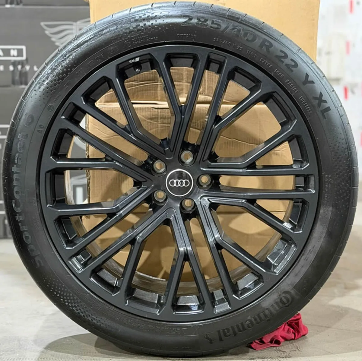 22" Genuine AUDI RS Q8 SQ8 Wheels & Continentals - Image 2