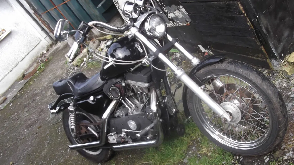 HARLEY DAVIDSON  1989 883cc SPORTSTER,TRADE UP - Image 1