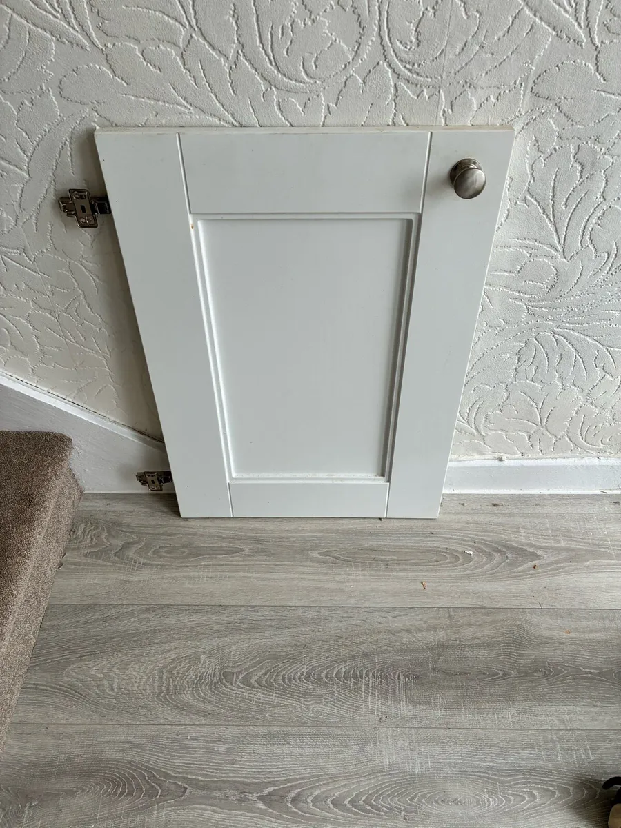 Kitchen Cabinet Doors (White) - Image 1
