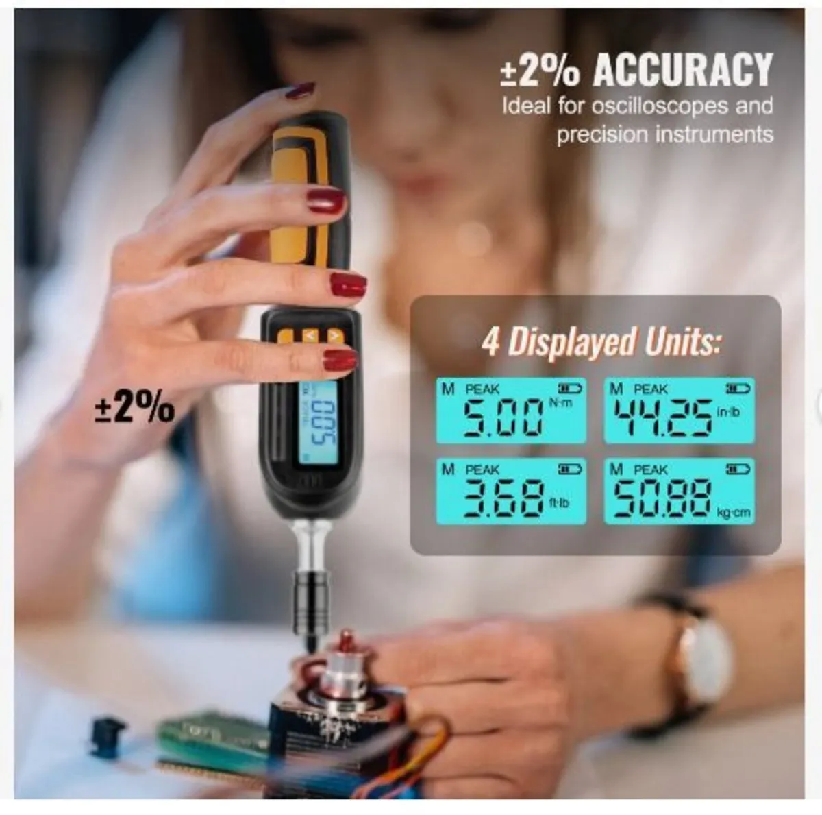 Digital Torque Screwdriver, 0.64 cm - Image 3