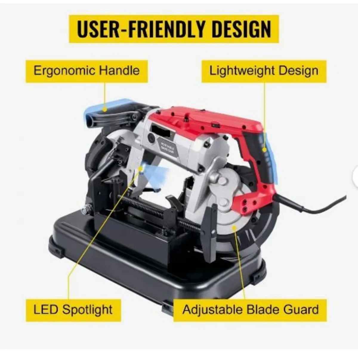 Portable Band Saw, 127 mm x 127 mm Cutting - Image 2