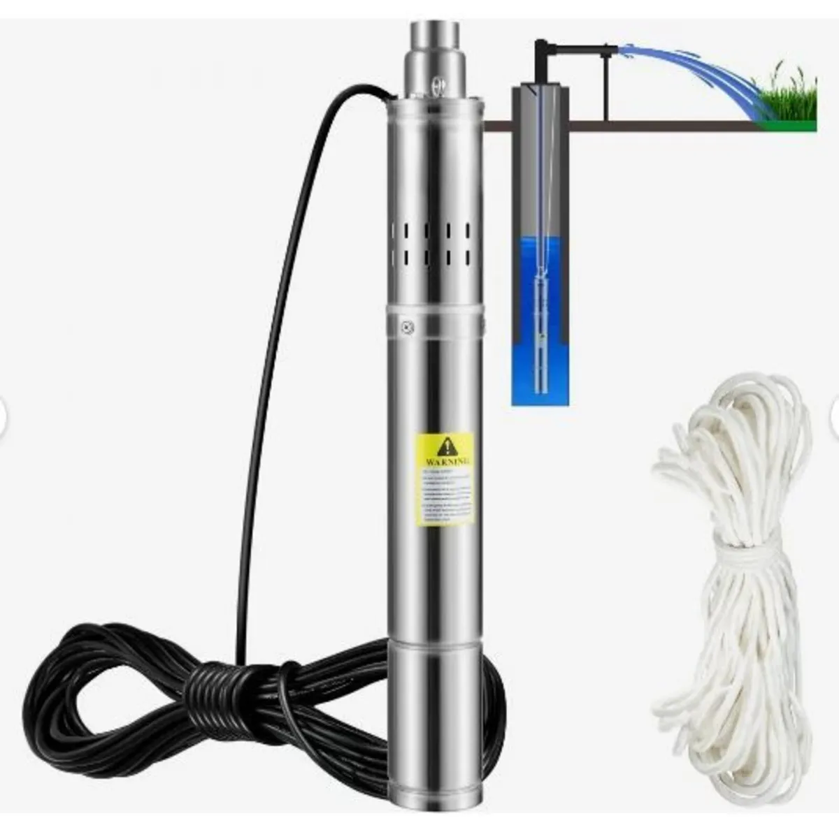 Deep Well Submersible Pump, 550W - Image 1