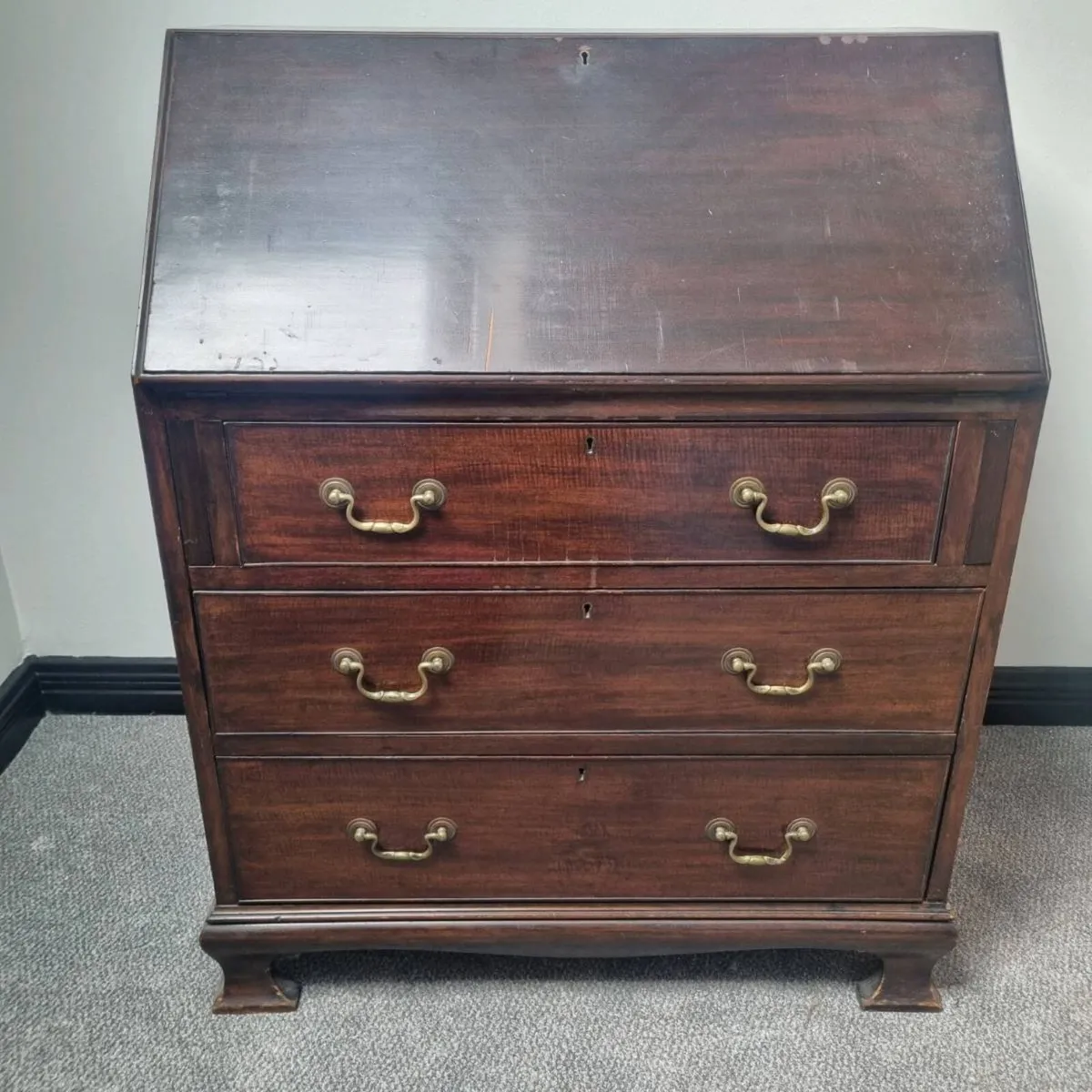 antique writing desk - Image 3