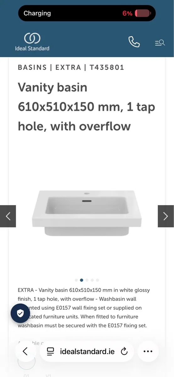 Vanity Basin - Image 1