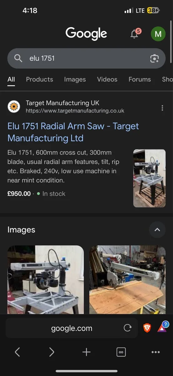 Elu 1751 Saw Bench - Image 3