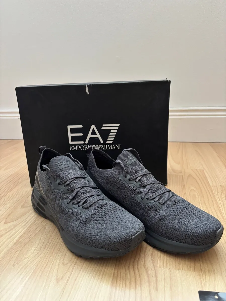 EA7 Crusher knit Trainers - Image 1