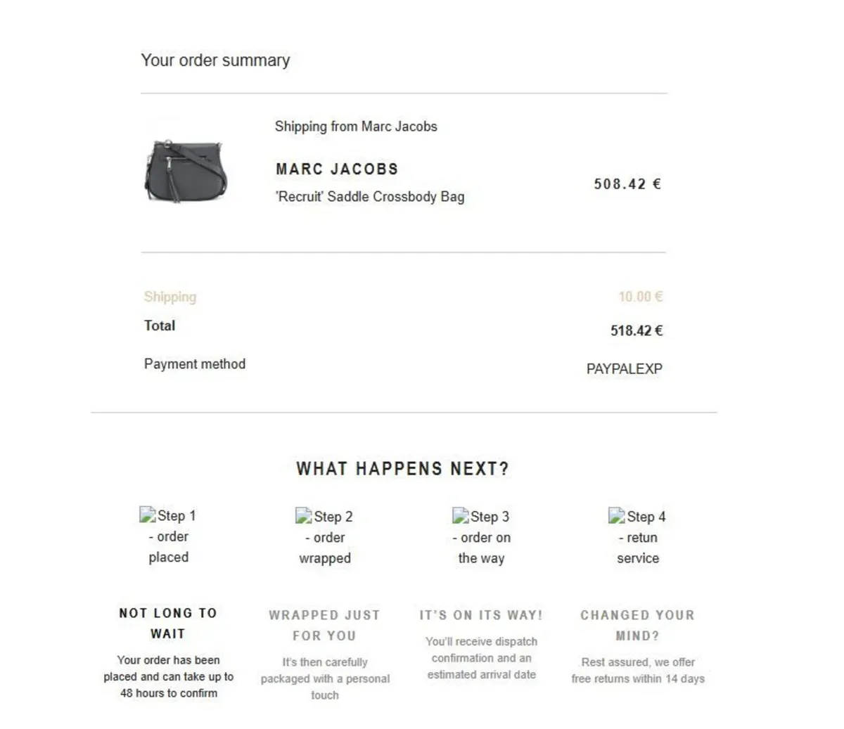 Marc Jacobs Leather crossbody bag - Image 4