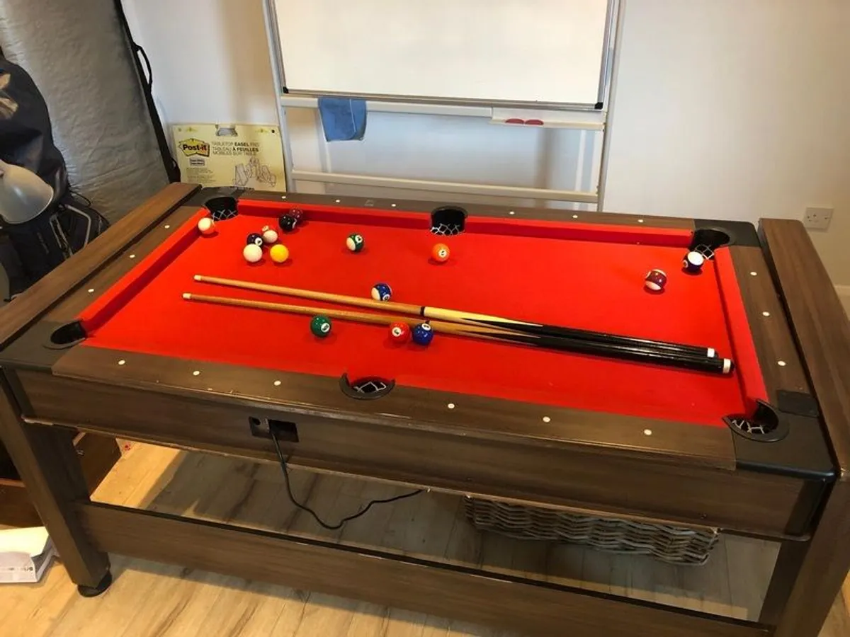 Flip Pool Table / Air-hockey Table - Image 1