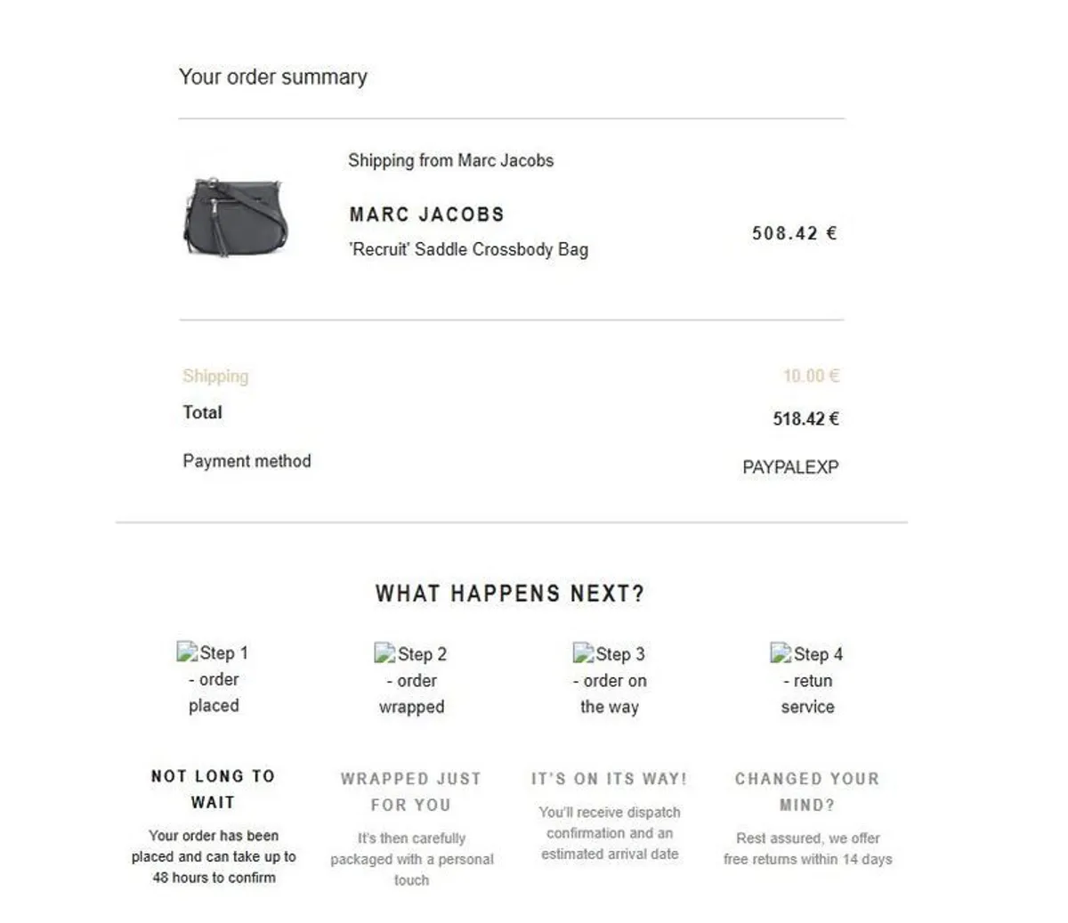 Marc Jacobs Leather crossbody bag - Image 4