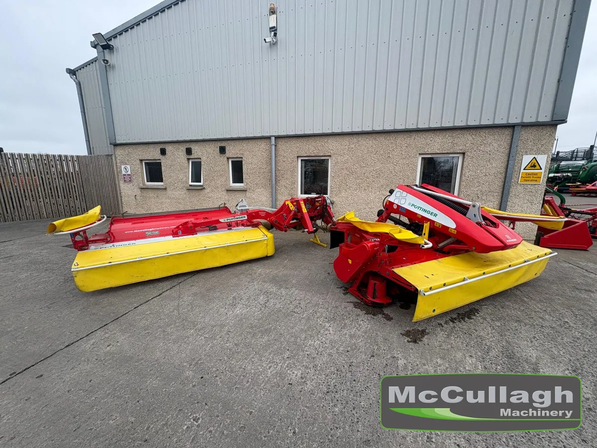 Used Pottinger 301 Front & 302ED Mounted Mowers - Image 2