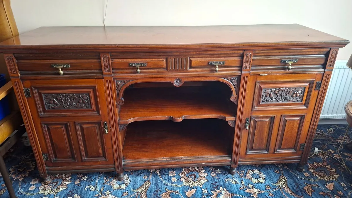 Antique Side board - Image 2