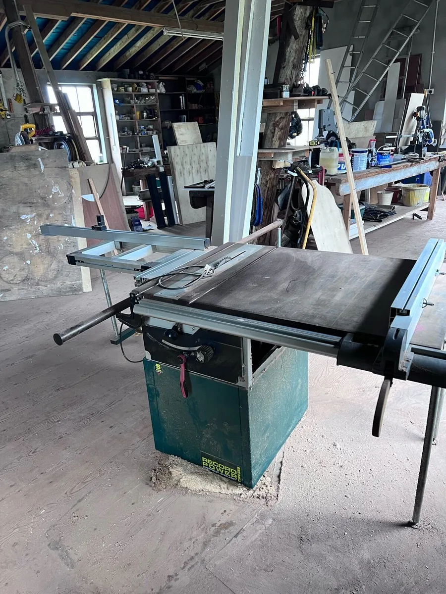 Record Power TSPP250 Cast Iron Tablesaw - Image 3