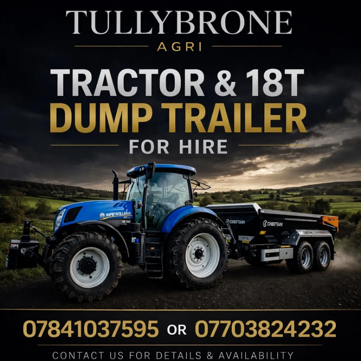 Tractor & Dump Trailer