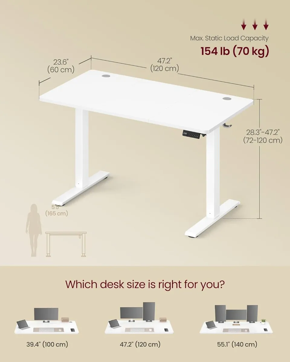 Electric Standing Desk Height Adjustable Sedentary - Image 3