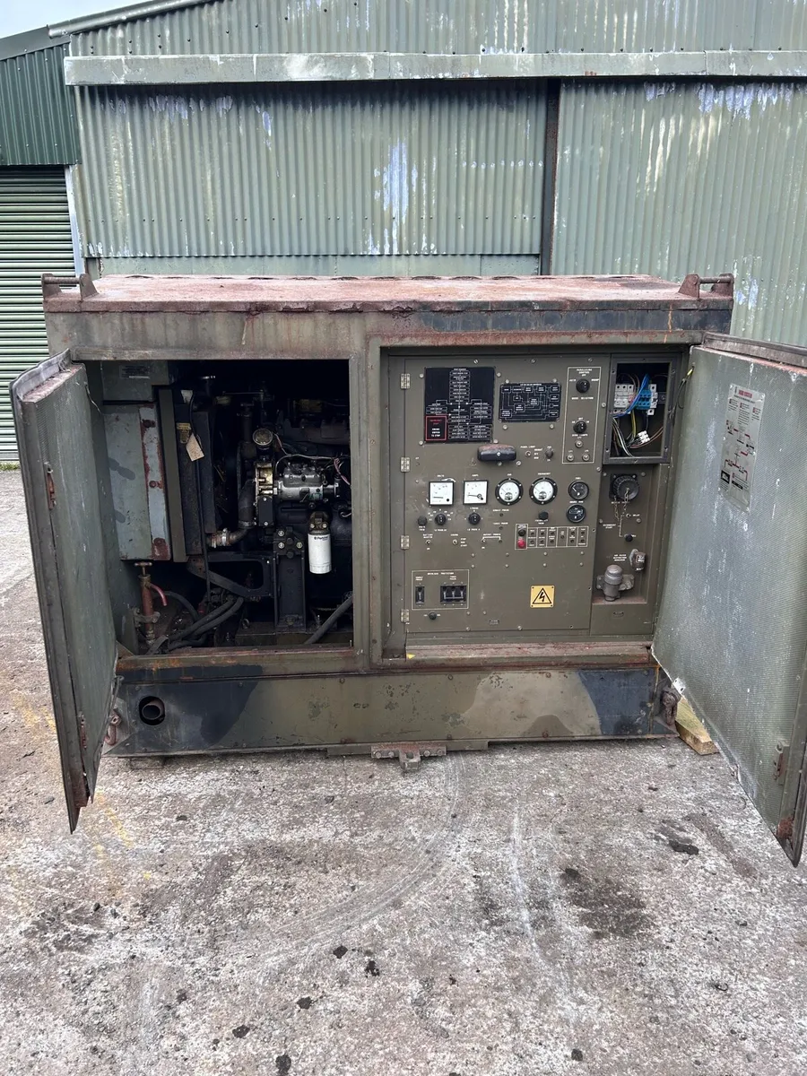 30kva Single Phase Ex-Army Generator - Image 1